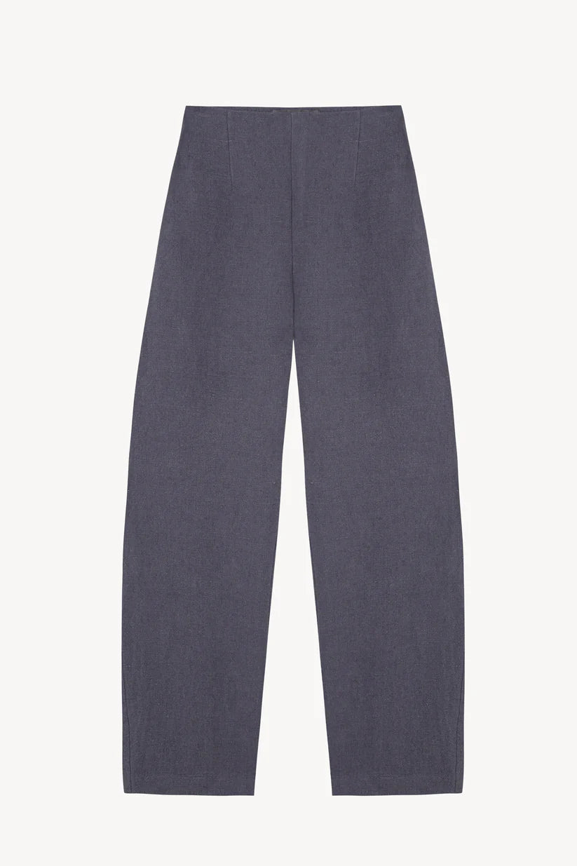 Blue pants, front view