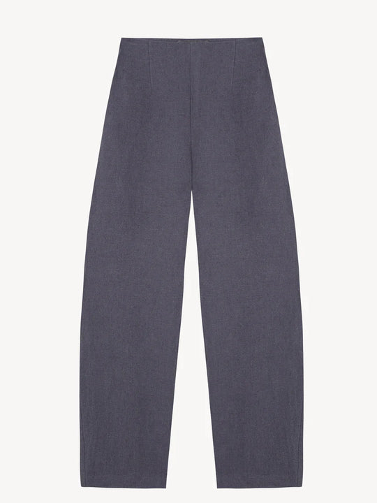 Blue pants, front view