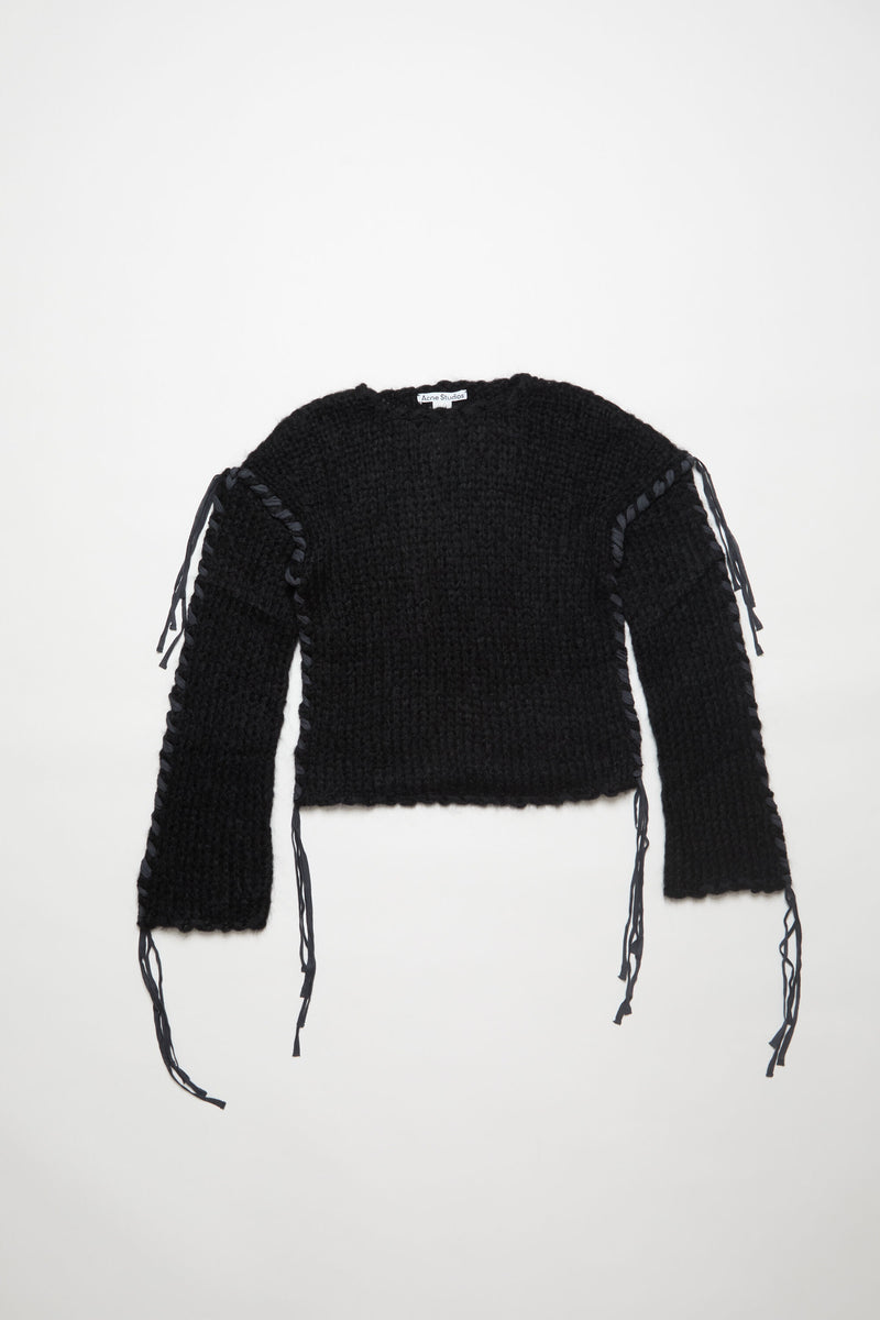 ACNE STUDIOS - Women Lacing Knit Jumper