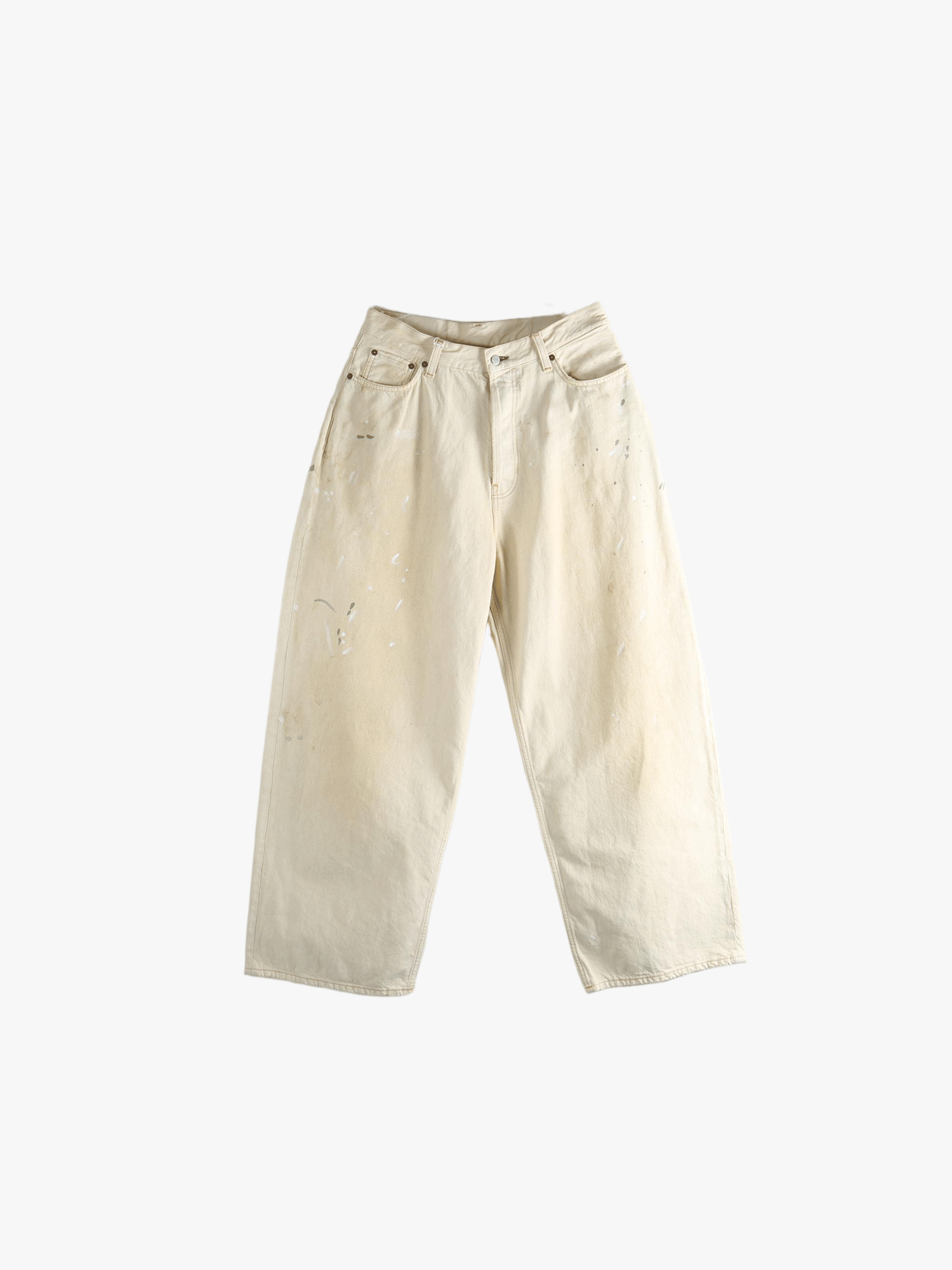 White pants, full view