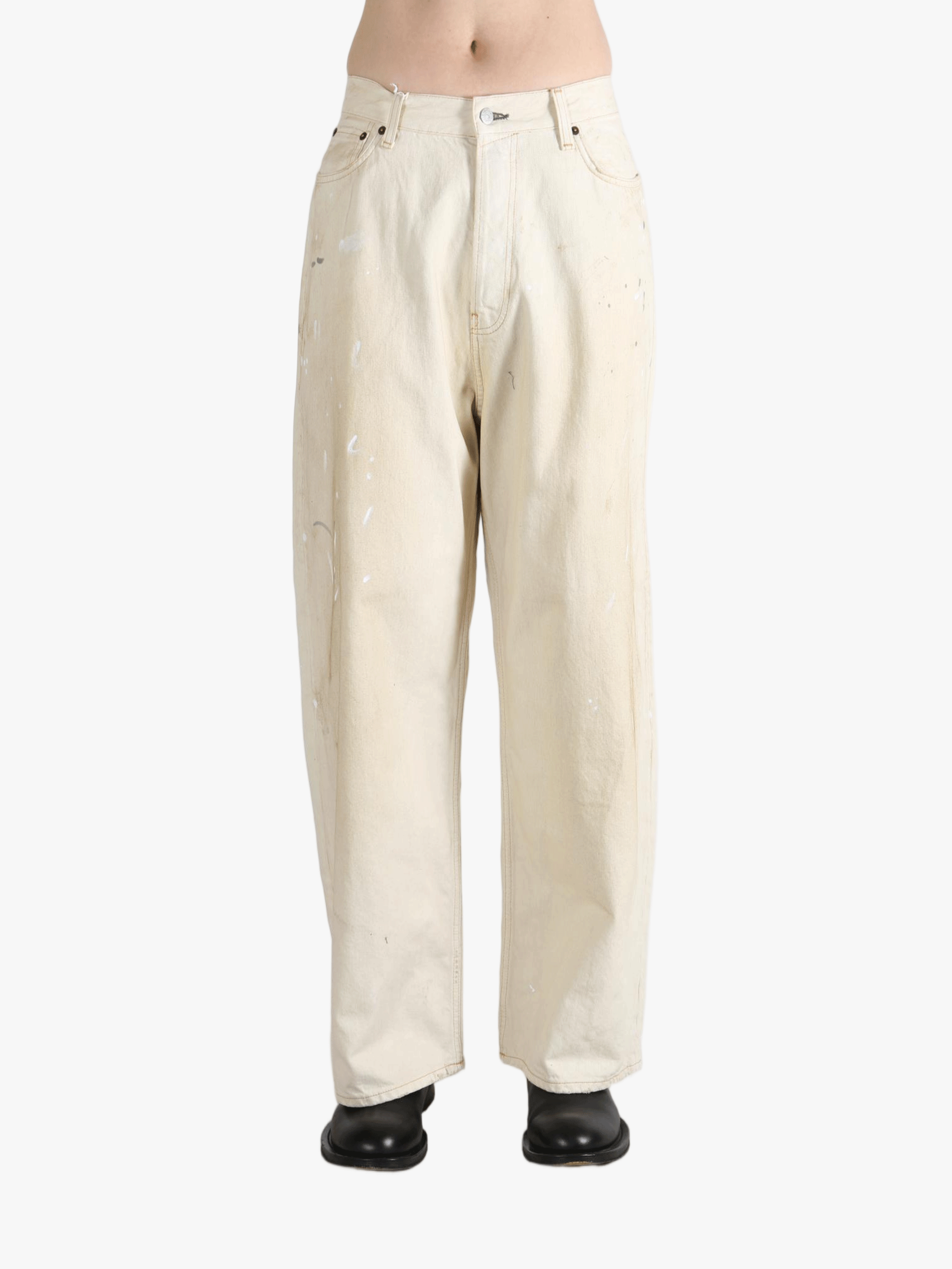 White pants, front view