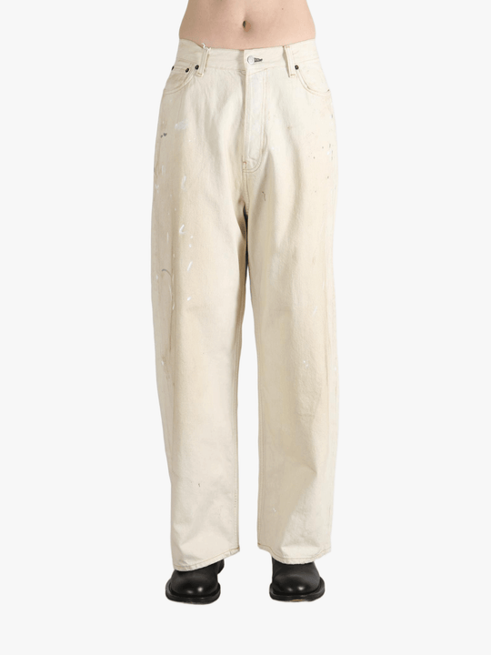 White pants, front view