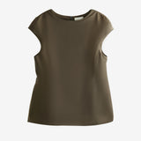 Brown dress, front view