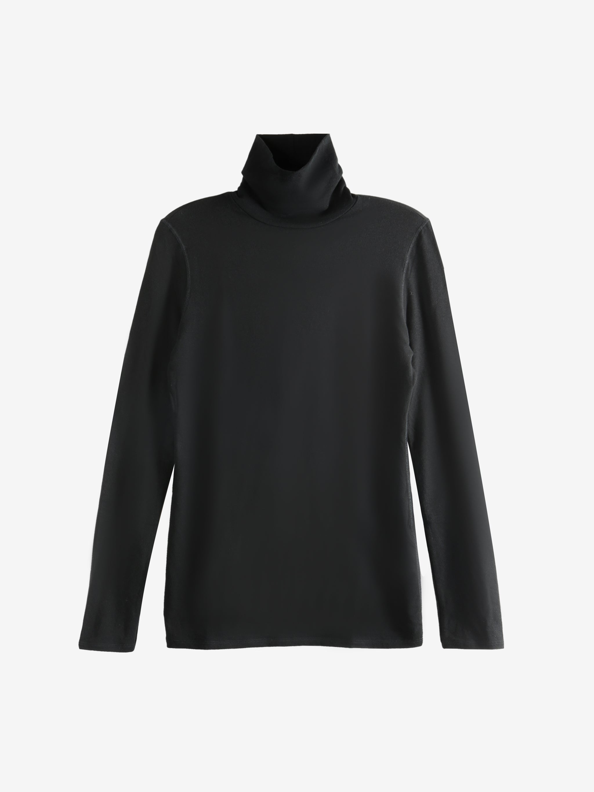 Black t-shirt, front view