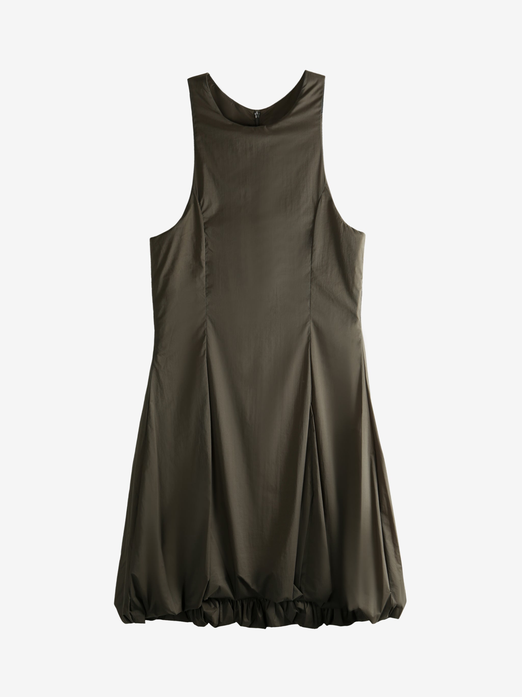 Brown dress, front view