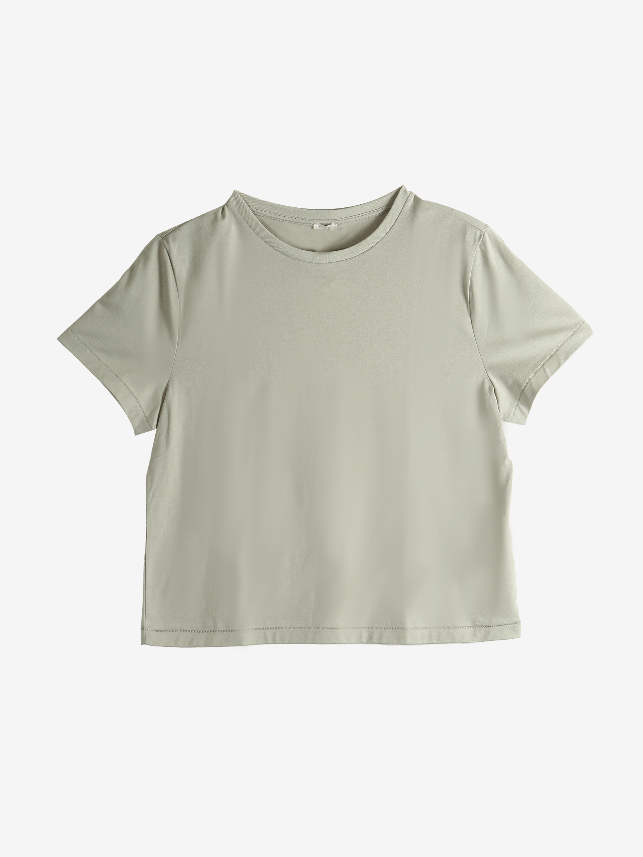 Grey T-shirts, front view