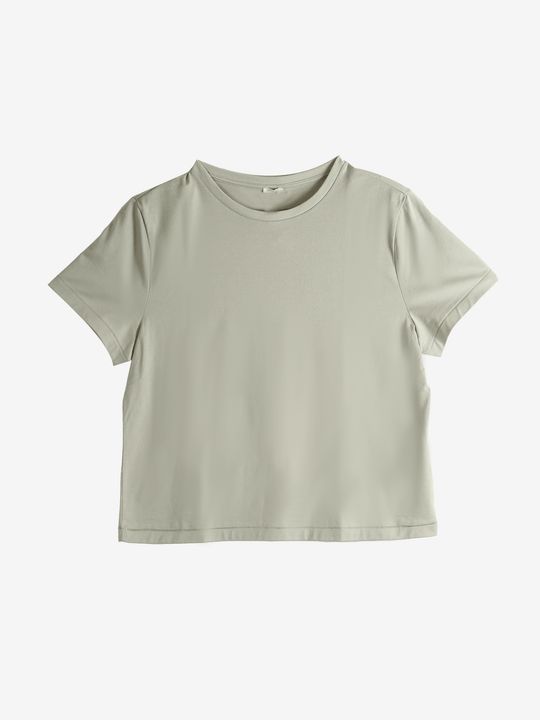 Grey T-shirts, front view