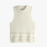 Tan top, front view