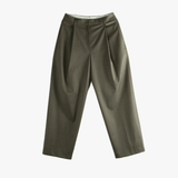Green pants, front view