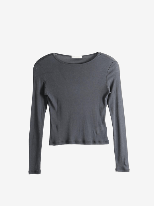 Grey shirt , front view