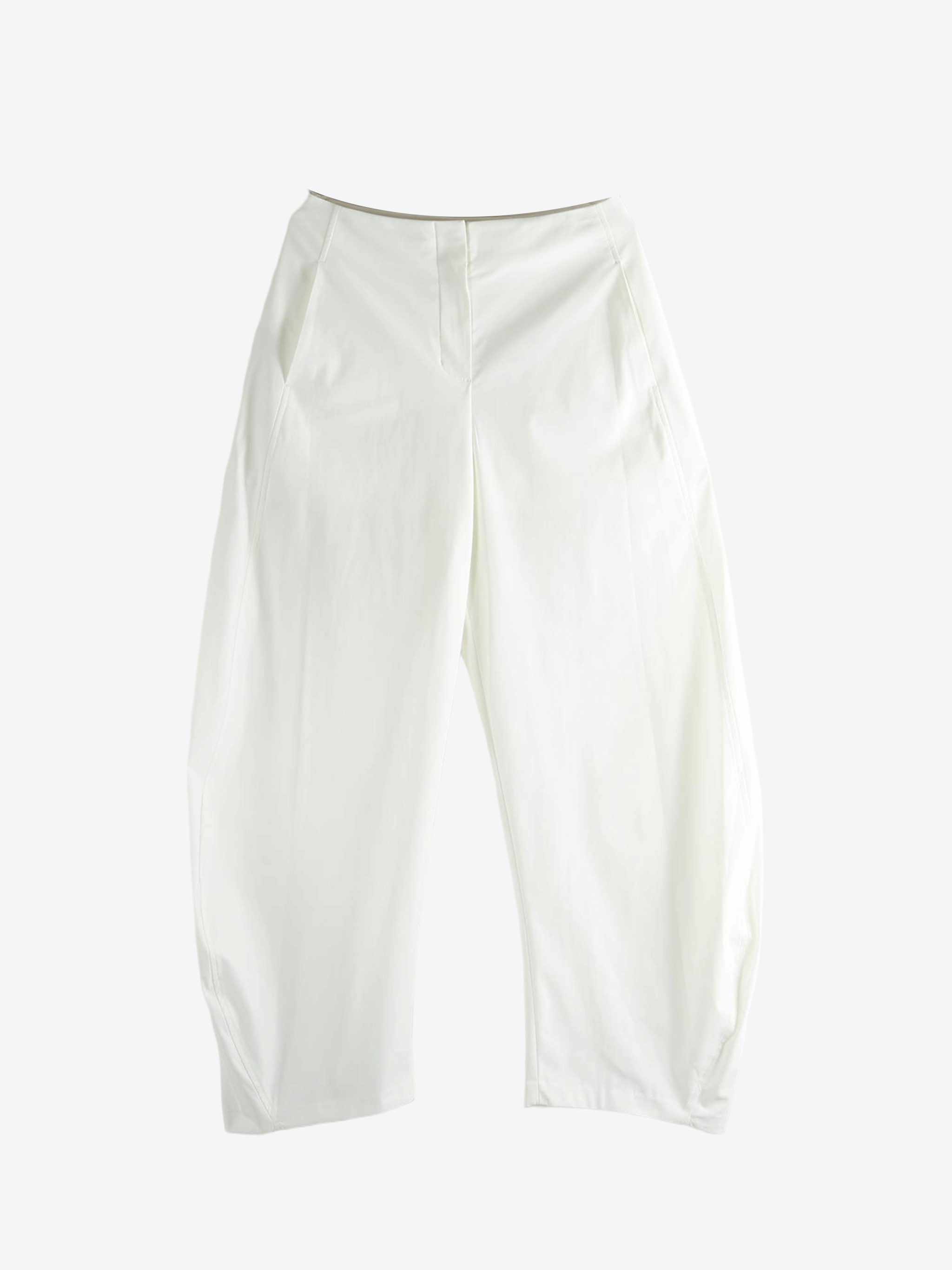 White pants, front view