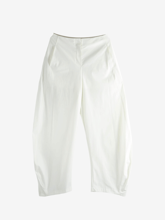 White pants, front view