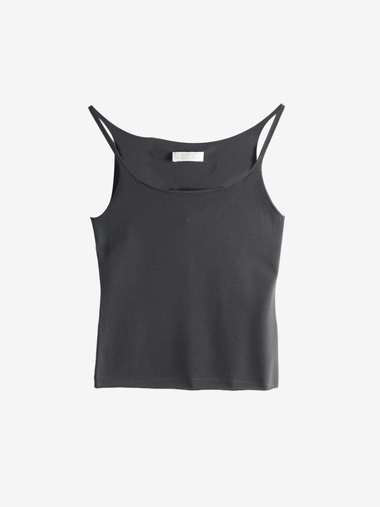 Black top, front view