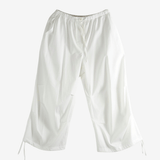 White pants, front view