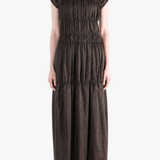 Brown dress, front view