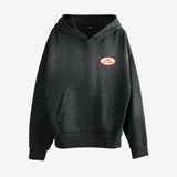 Black hoodie, front view