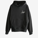 Black hoodie,front view