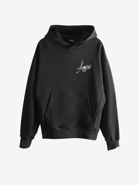 Black hoodie,front view