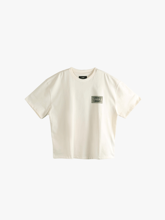 Beige t-shirt,front view