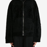 ATELIER NEW YORK - Unisex Shearling Hooded Jacket