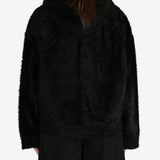 ATELIER NEW YORK - Unisex Shearling Hooded Jacket