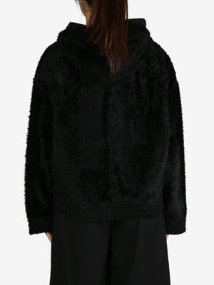 ATELIER NEW YORK - Unisex Shearling Hooded Jacket