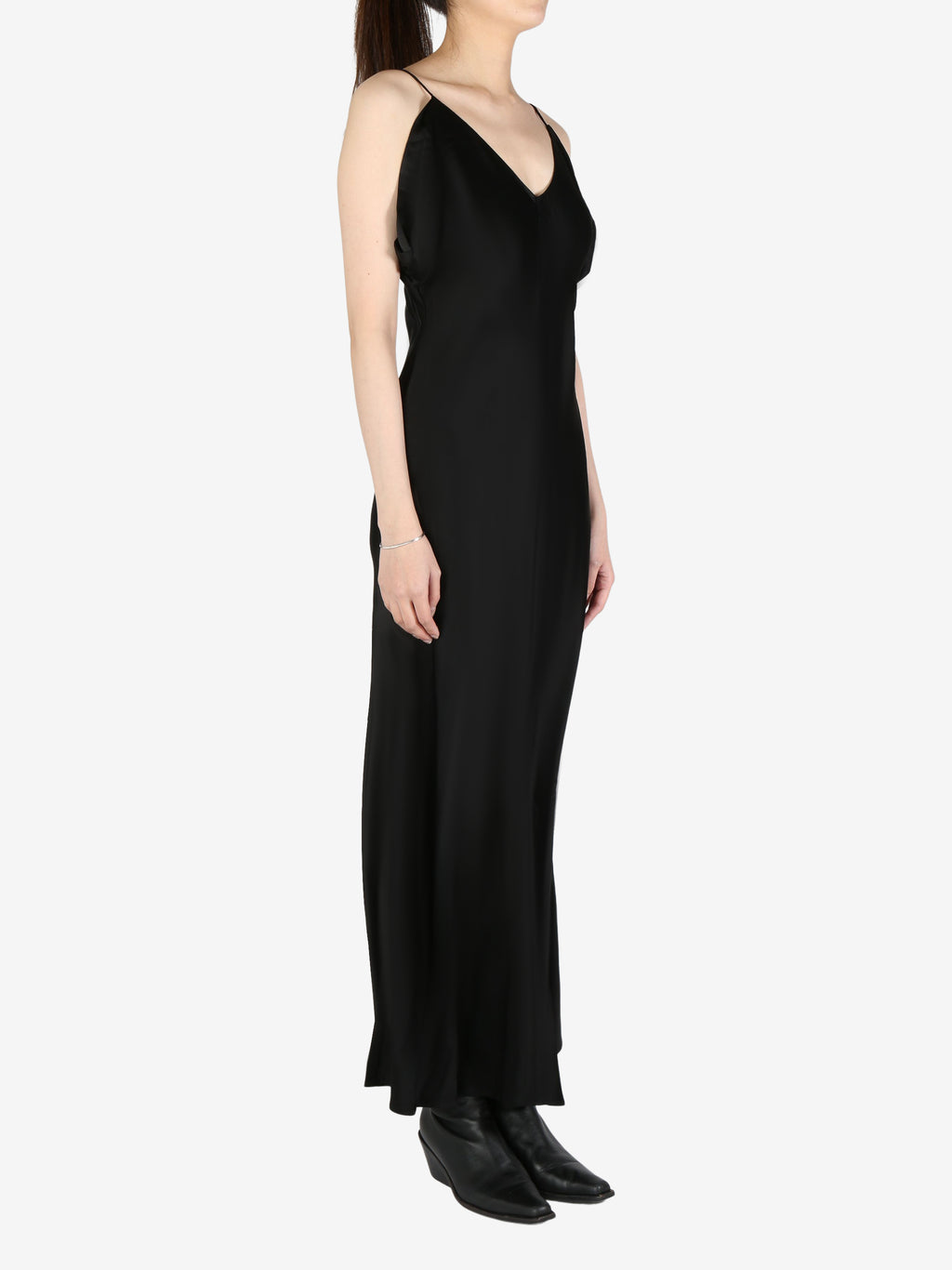 ATELIER NEW YORK  - Women Slip Dress With Draped Detail