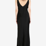 ATELIER NEW YORK  - Women Slip Dress With Draped Detail