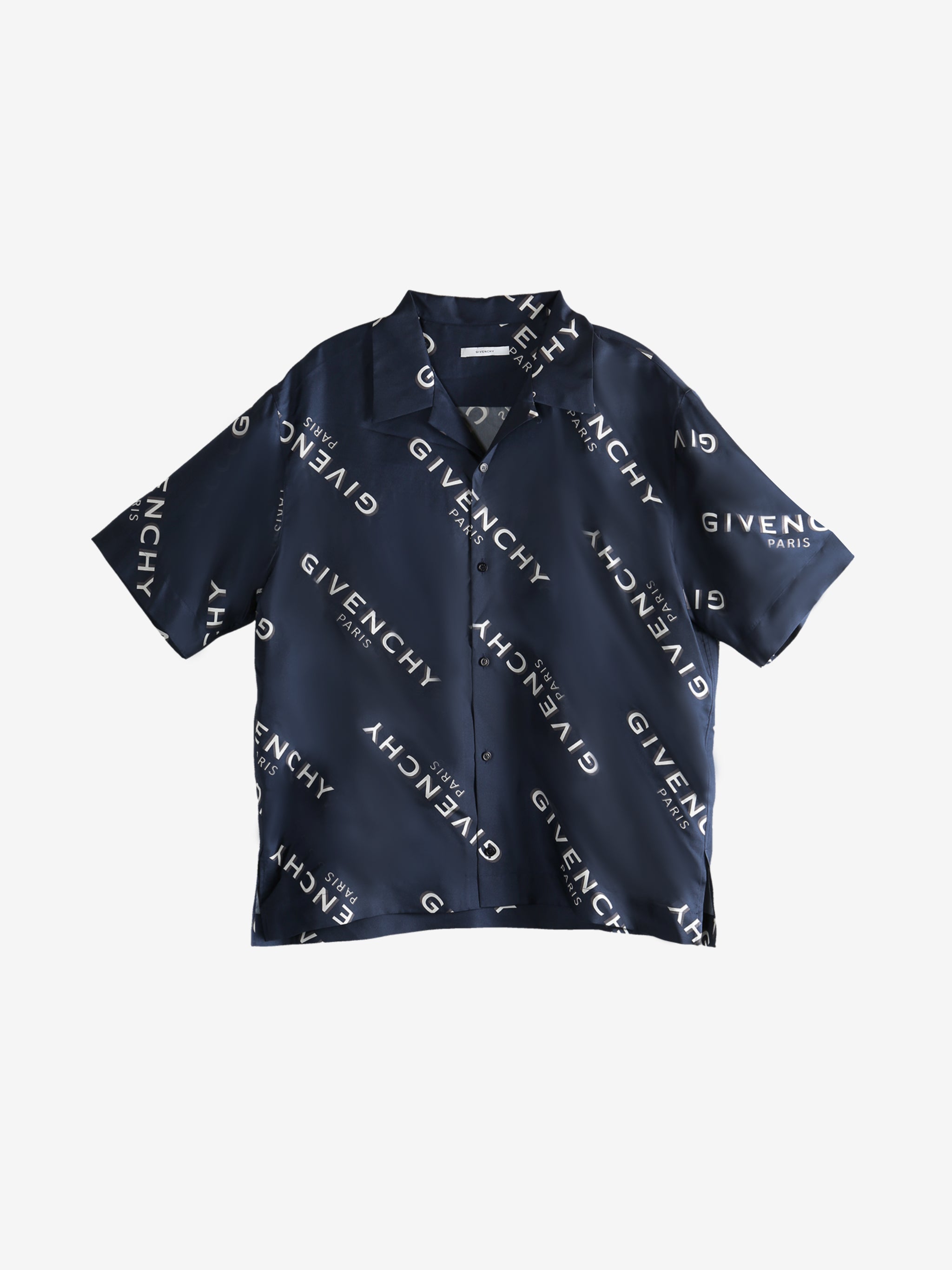 Navy shirt,front view