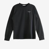 Black t-shirt, front view