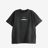 Black t-shirt,front view