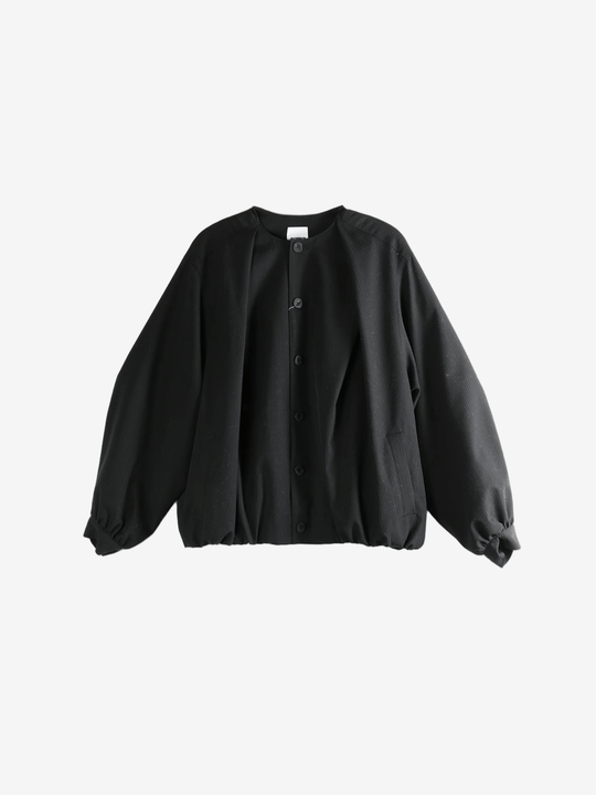 Black coats, front view