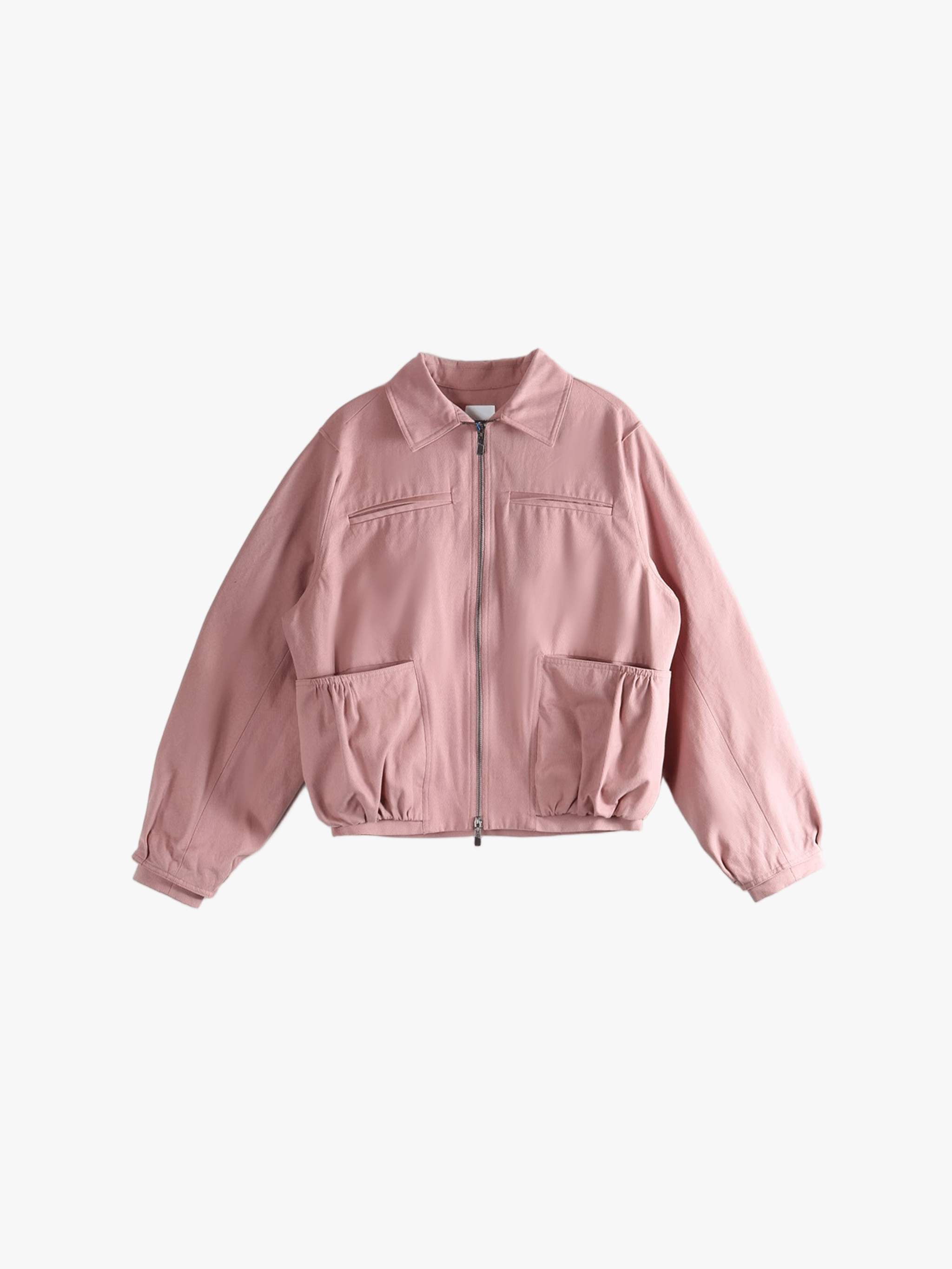 Pink jacket, front view