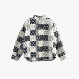 Blue shirt, front view