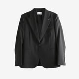 Black jacket, front view