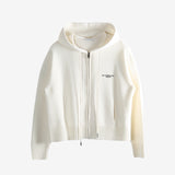 White knitwear,front view