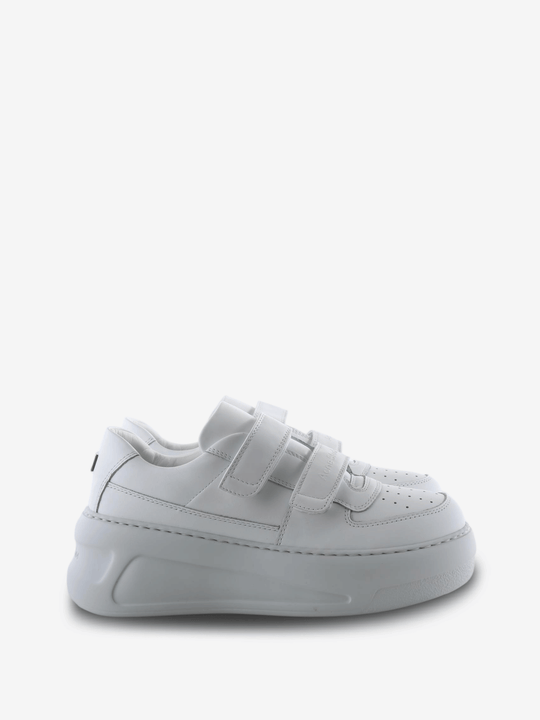 White shoes, side view