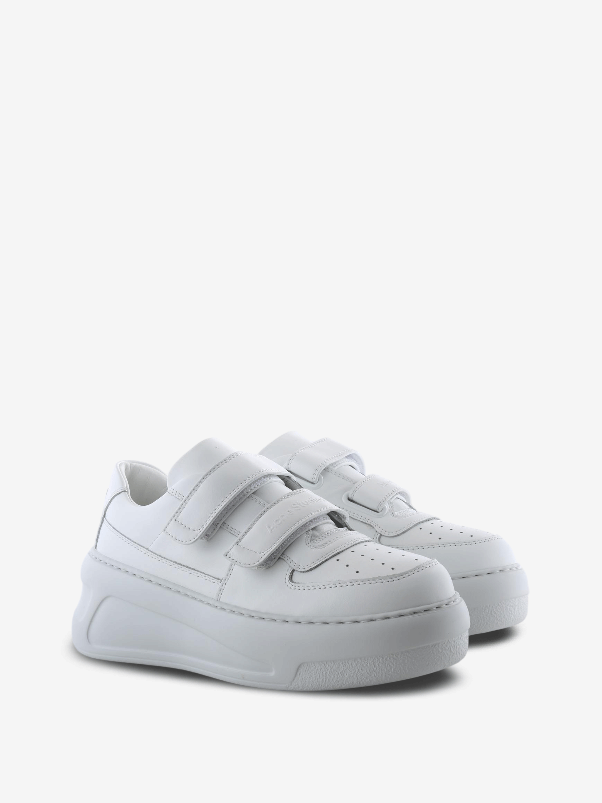 White shoes, front view
