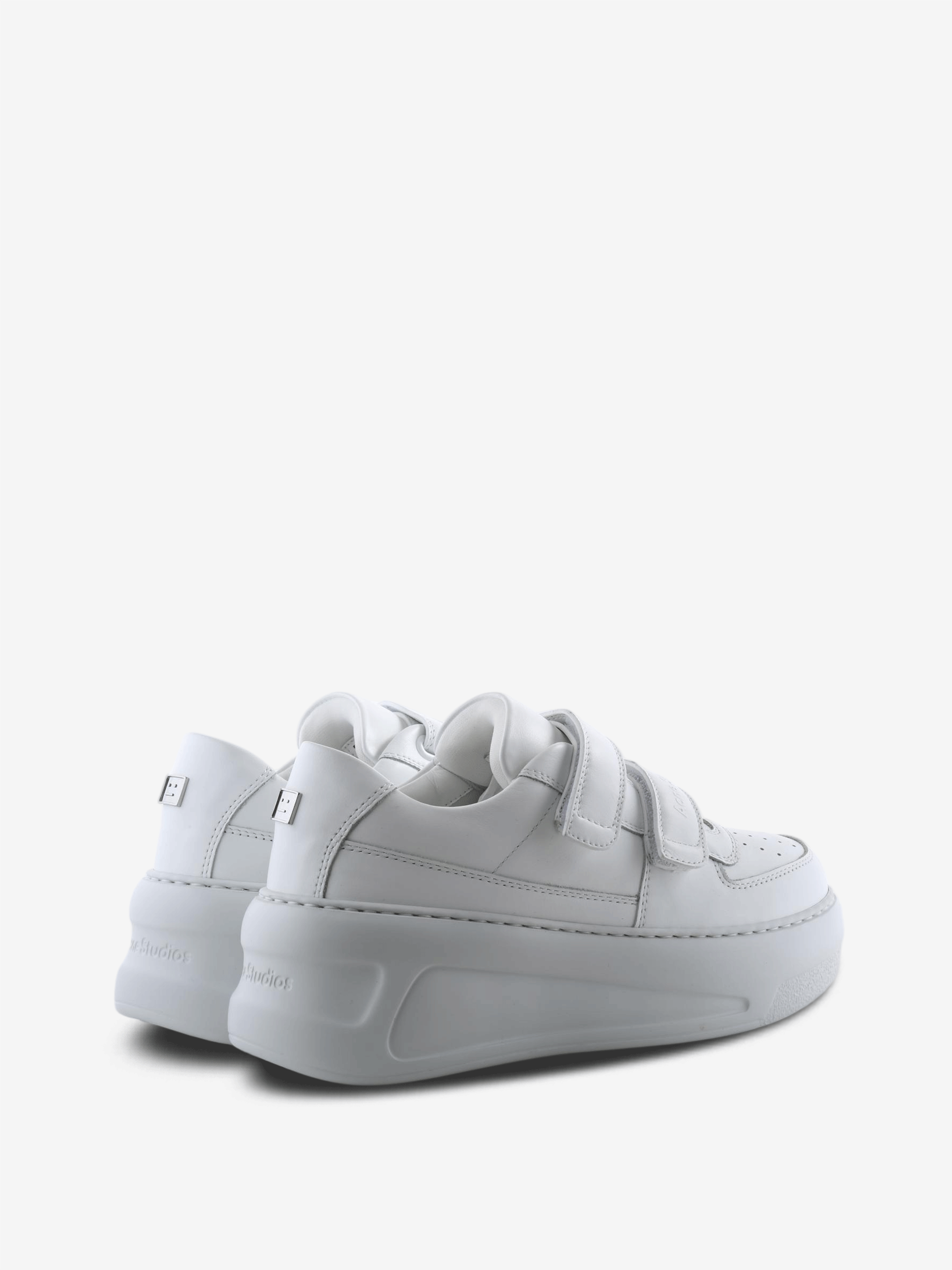 White shoes, side view