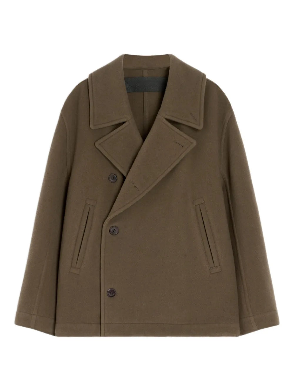 LEMAIRE - Men Boxy Peacoat Jacket – Atelier New York LEMAIRE - Men Boxy Peacoat Jacket – Atelier New York