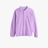 Purple shirt, front view