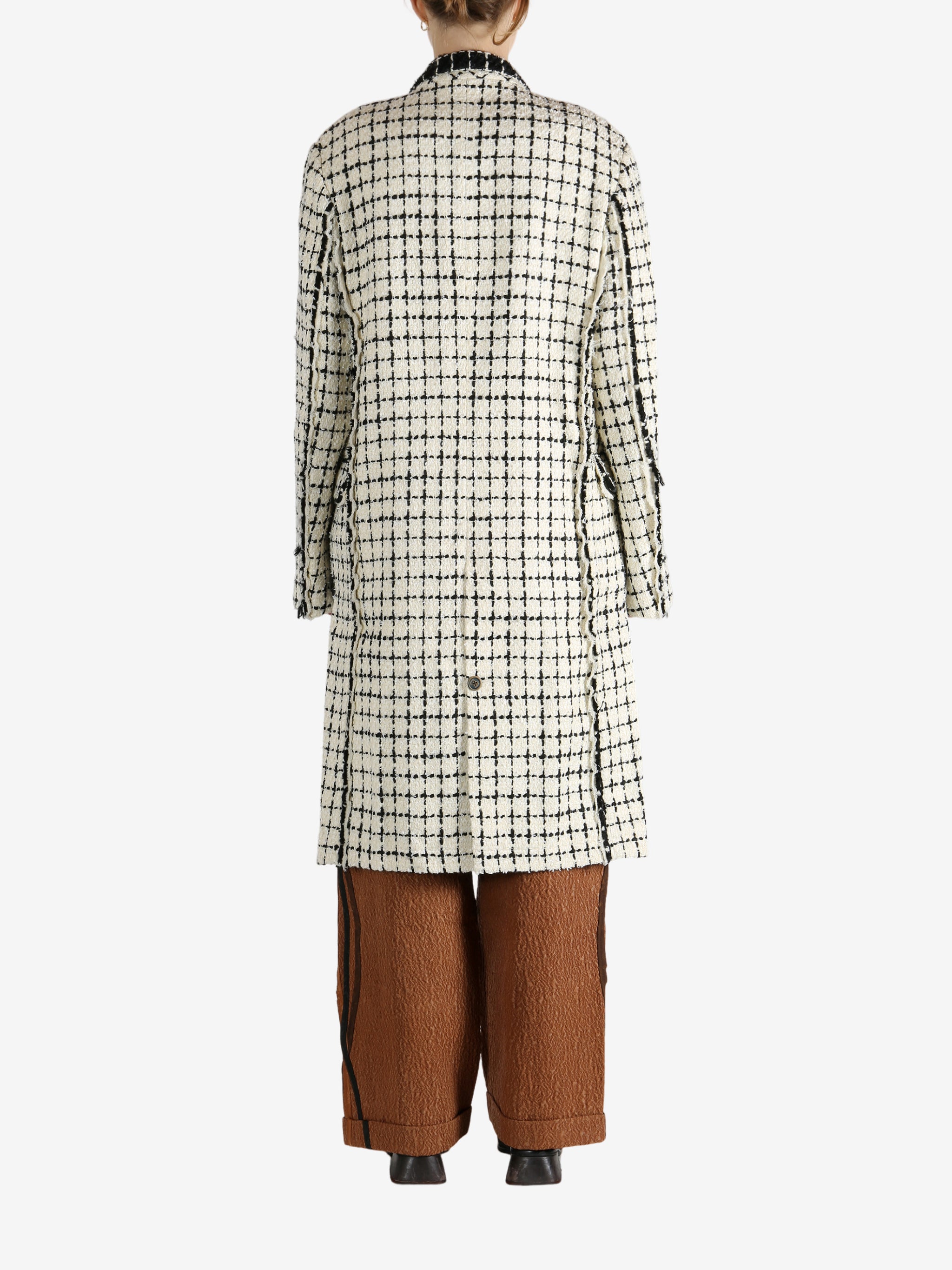 White coat,full body view