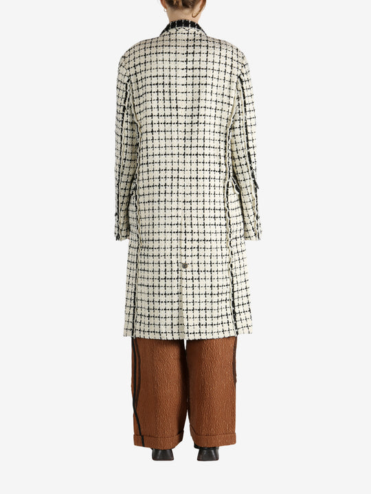 White coat,full body view