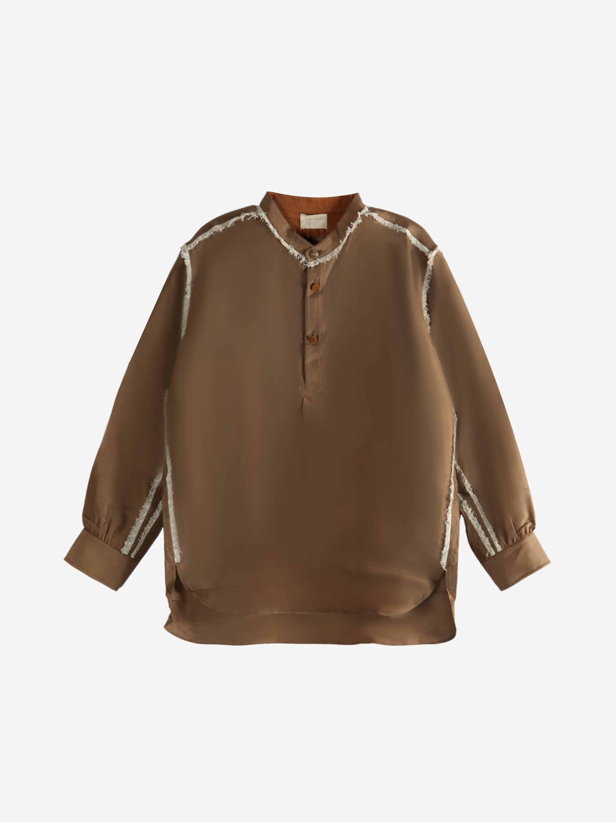 Brown shirt, front view