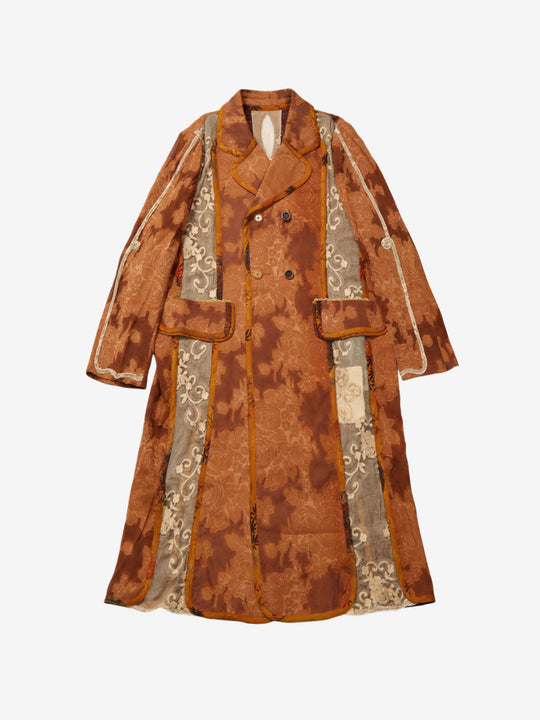 Orange coat,front view