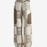 Grey pants, worn by a person, showing the pants's fit