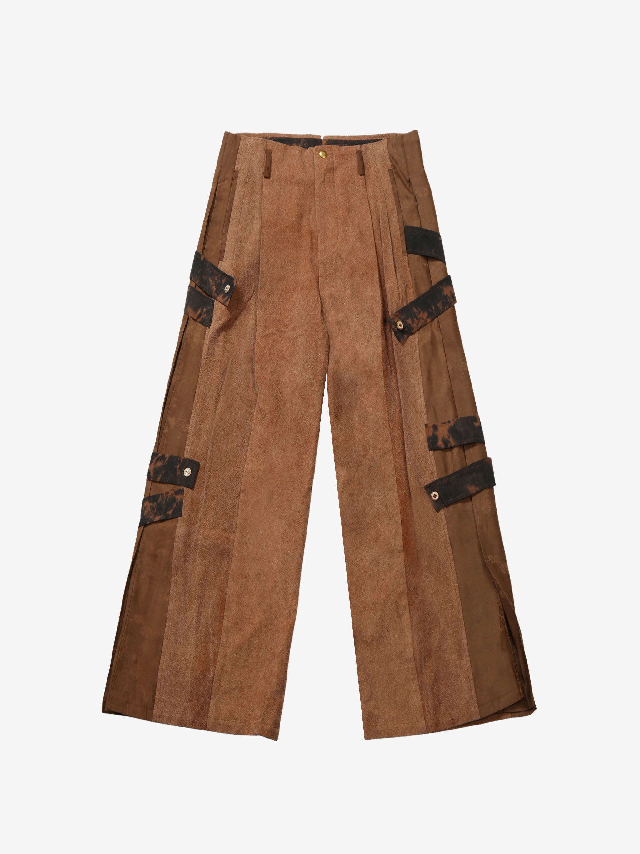 Brown pant,front view