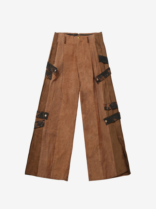 Brown pant,front view