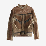 Brown jacket, front view