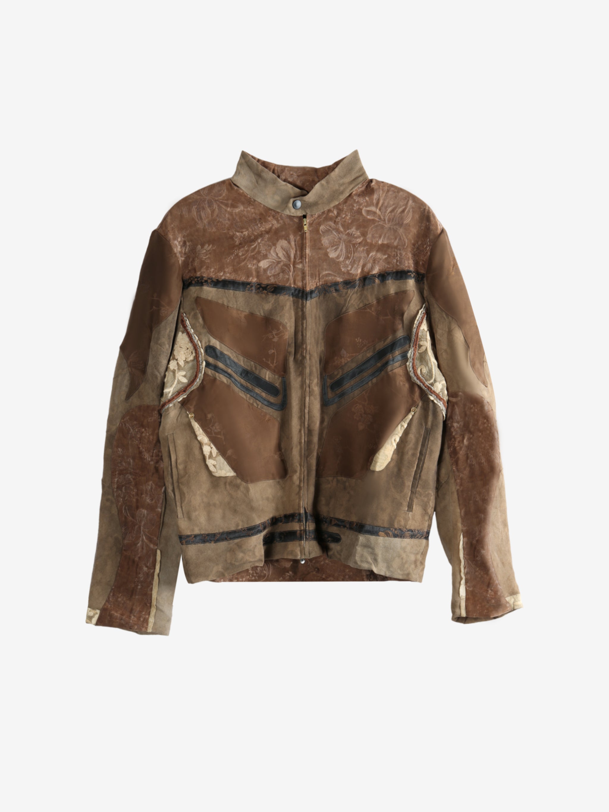 Brown jacket, front view